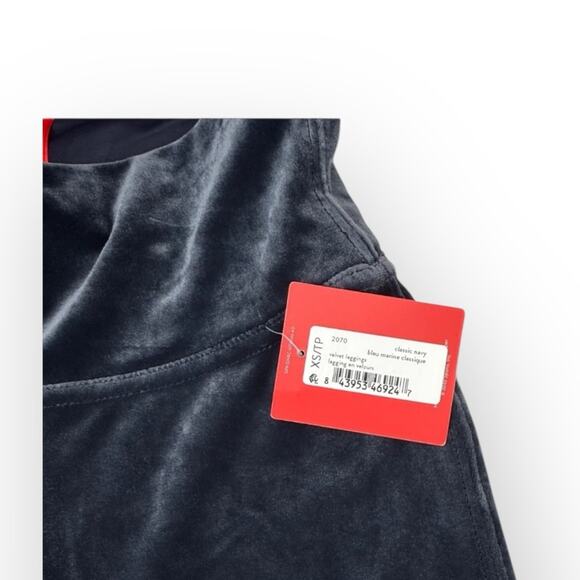 Spanx New Black Velvet Women's XS Shaping Leggings - Picture 11 of 14